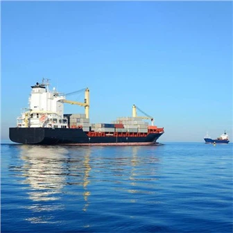 समुद्र के माध्यम से अंतर्राष्ट्रीय शिपिंग